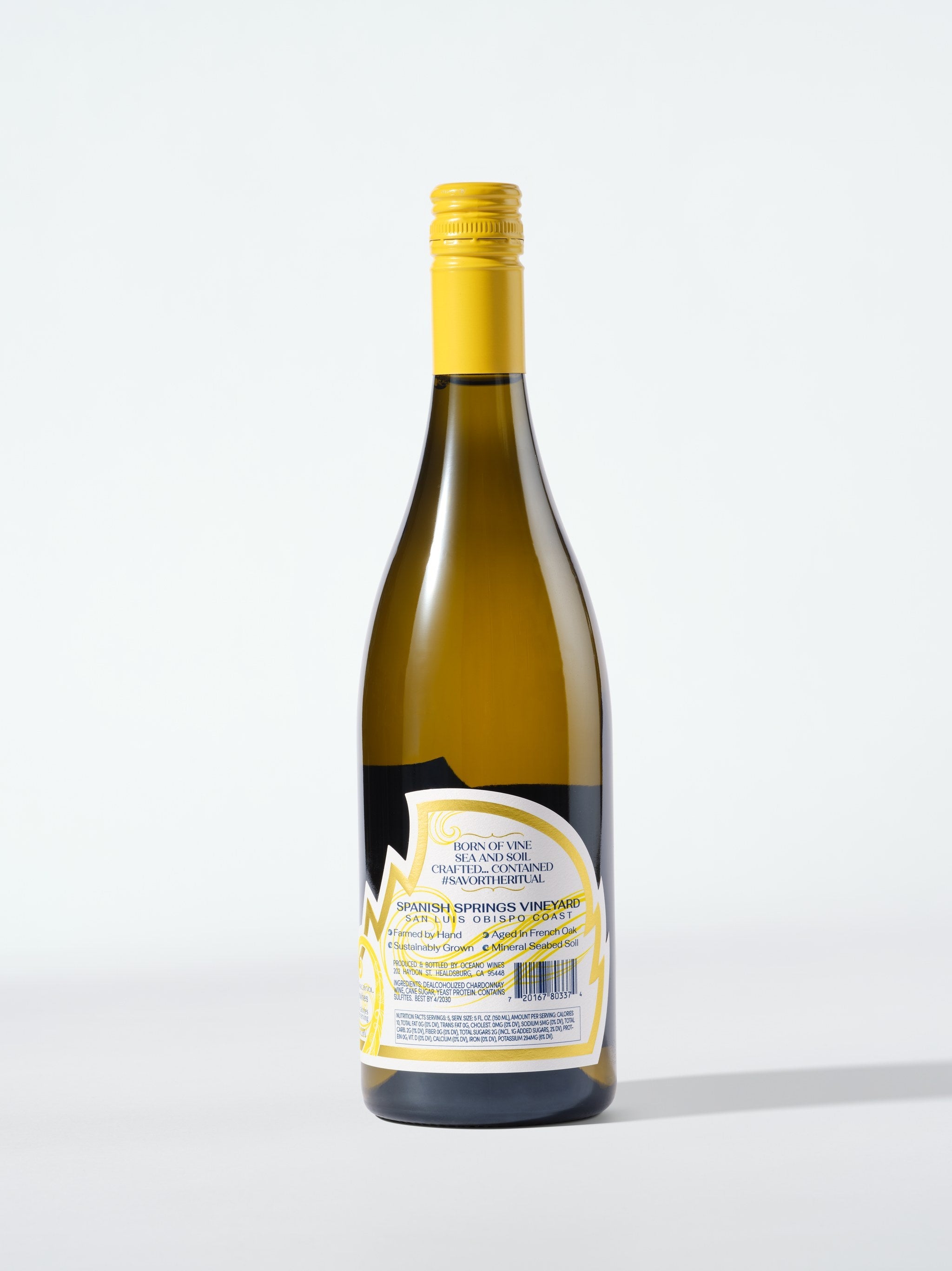2024 Chardonnay — back label