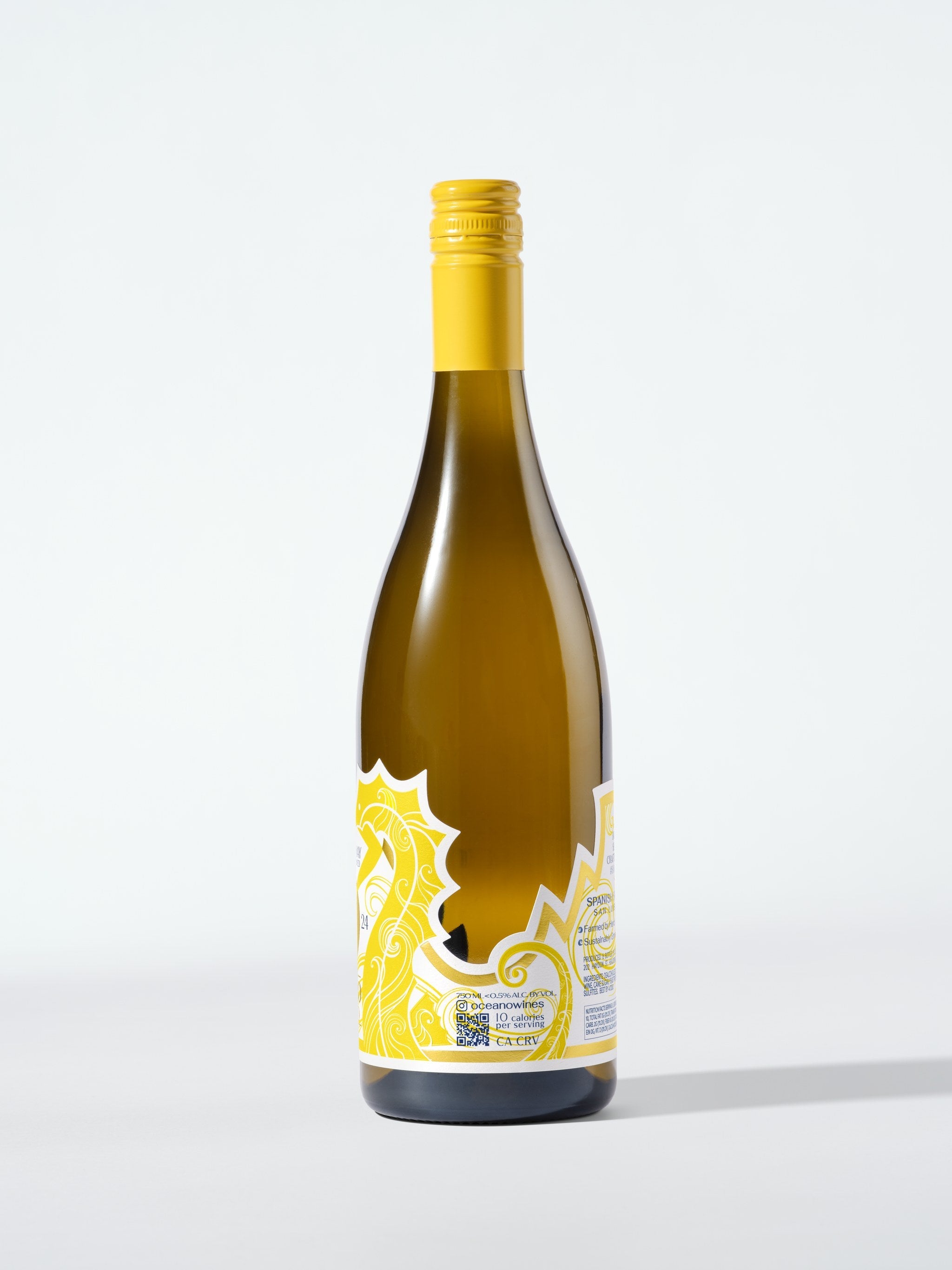 2024 Chardonnay — label, three-quarter view